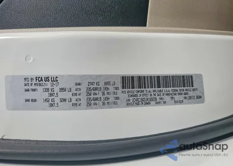 2018 Chrysler Pacifica Touring L from USA, damaged, VIN 2C4RC1BG3JR169239